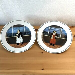 Crystal Cruises 10.5" The Bistro Collection Plates Set Of 2 Germany Eschenbach
